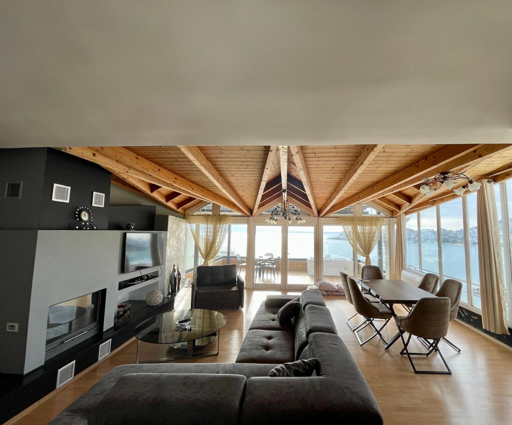 Seaview Golden Penthouse Apartment Саранде Екстериор снимка