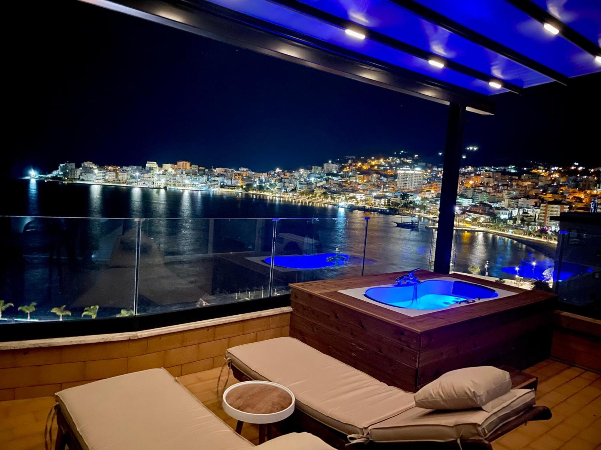 Seaview Golden Penthouse Apartment Саранде Екстериор снимка